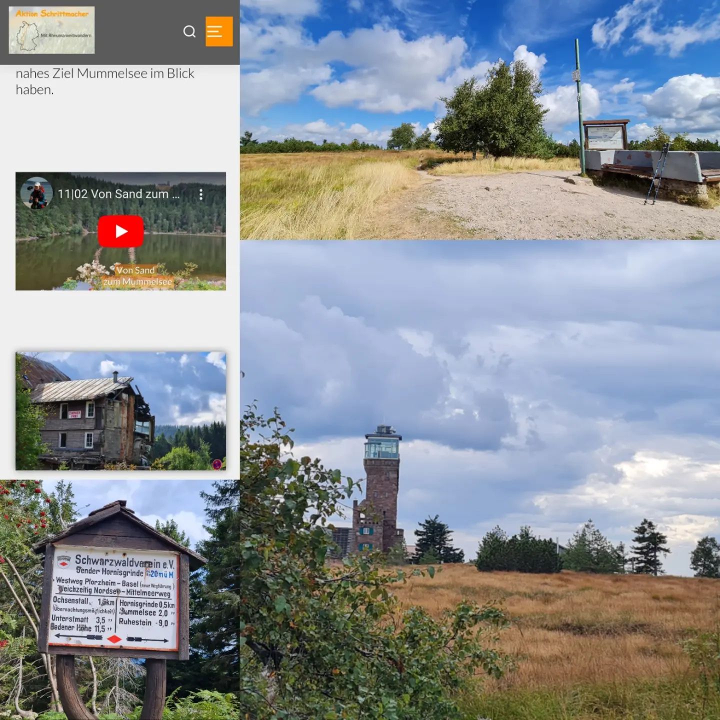 Von Sand zum Mummelsee - das Etappenvideo könnt ihr jetzt auf der Website aktion-schrittmacher.de anschauen. 😊
🎒🥾
#sand #mummelsee #schwarzwald #westweg #hochkopf #hornisgrinde #grindehütte
🎒🥾
AktionSchrittmacher #rheuma #risikogruppe #seltensindviele #selten #vaskulitis #selteneerkrankung #weitwandern #fernwanderwege1 #e1 #wandern #fernwandern